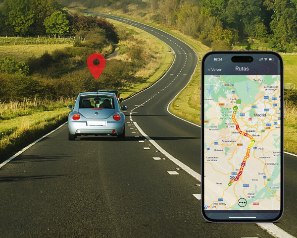 Tracker GPS Localizador de coche resistente al agua sin imán